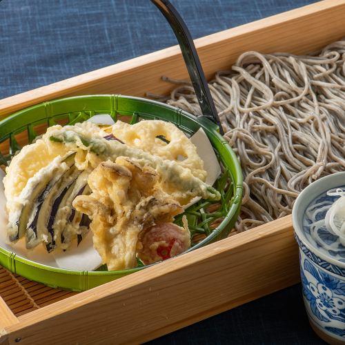野菜の天ぷらせいろ