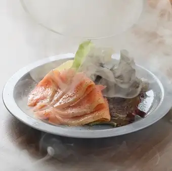 瞬間スモークサーモン