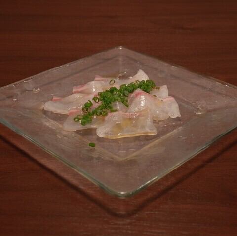 鮮魚のカルパッチョ