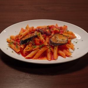 自制培根和茄子 arrabbiata