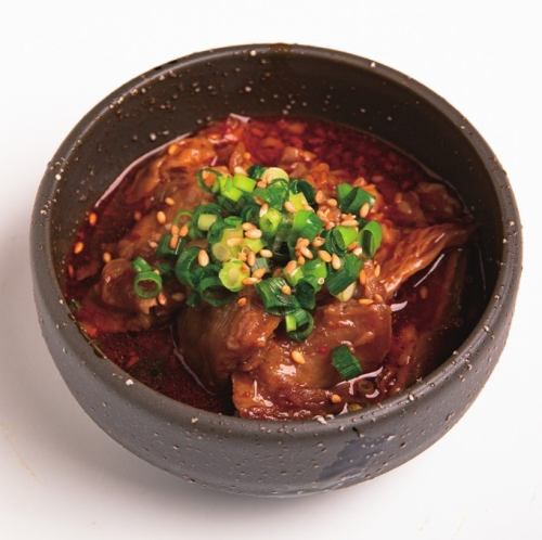 Stewed tendon and hominy