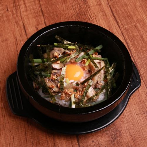 石焼とりかわめし