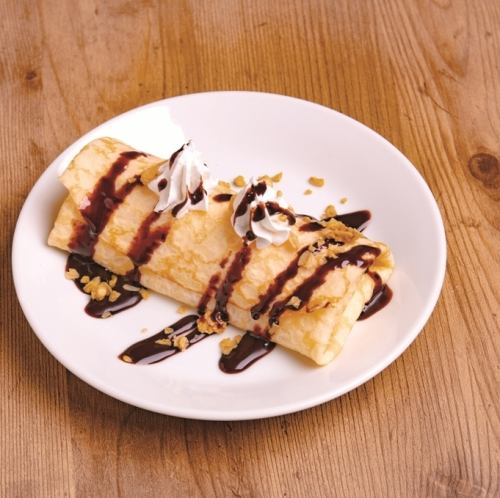 クレープアイス(チョコ)