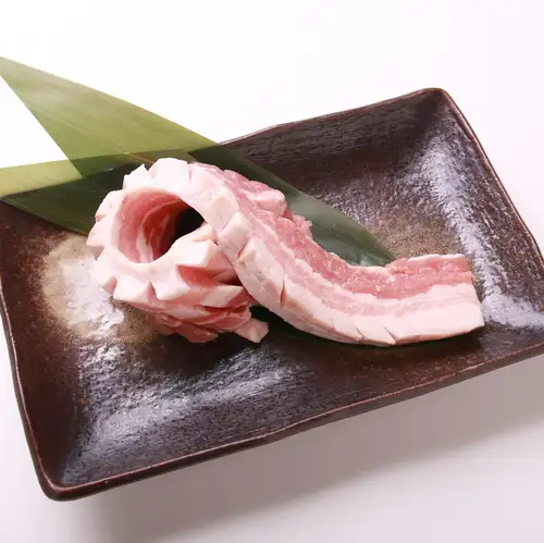 豚バラ１本焼き　特製トンテキソース