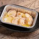 帆立のガリバタホイル焼き