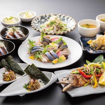 SABARをまるごと楽しむならコチラ『プレミアムとろさばプラン』〈13種10品〉お料理のみ3800円