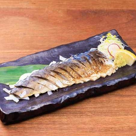 とろしめさばの貴重な炙りたてを一枚