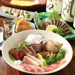 【飲み放題付】一心本格炉端コース