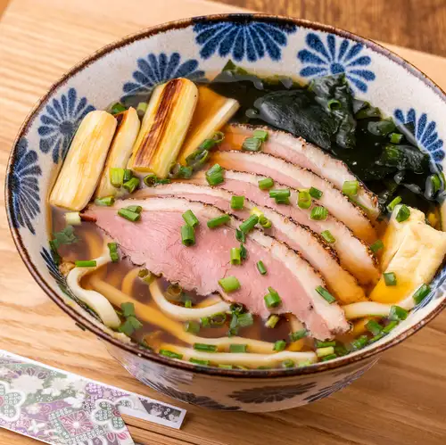 鴨肉韭菜烏龍麵