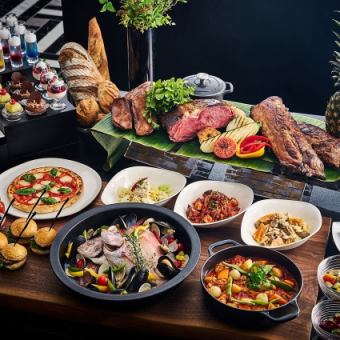 【尽享约70种不同菜肴！】自助晚餐