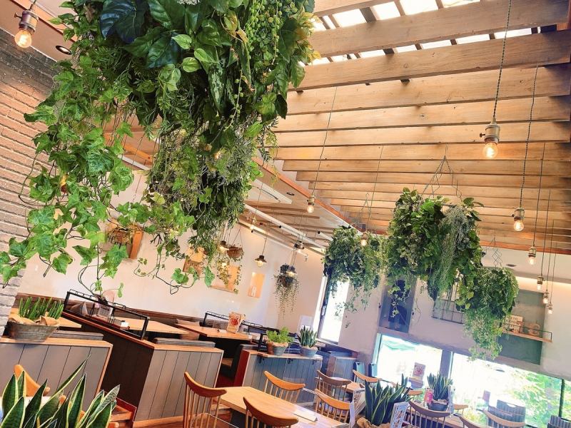 Enjoy your meal in a clean and stylish interior♪ This is a popular restaurant for girls' and moms' gatherings over afternoon tea sets and fluffy pancakes, date lunches, and cafes!