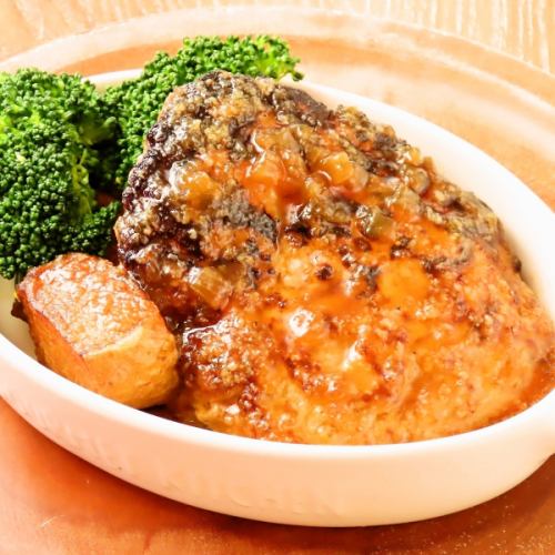 自家製手こねハンバーグプレート～和風オリジナルハンバーグ～