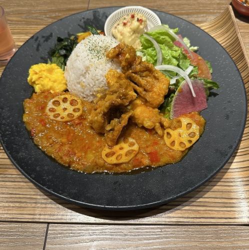 Rich crab curry