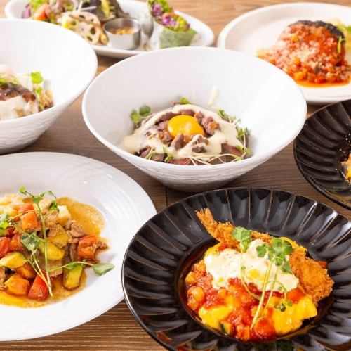 Extensive a la carte menu