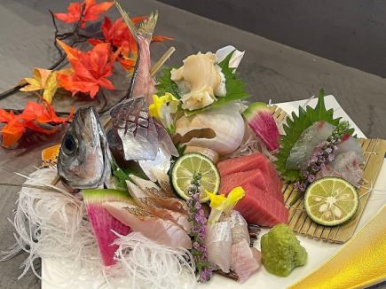 【海鮮寄せ鍋コース】100分飲み放題付き刺身4種盛等全10品7000円(税込)！