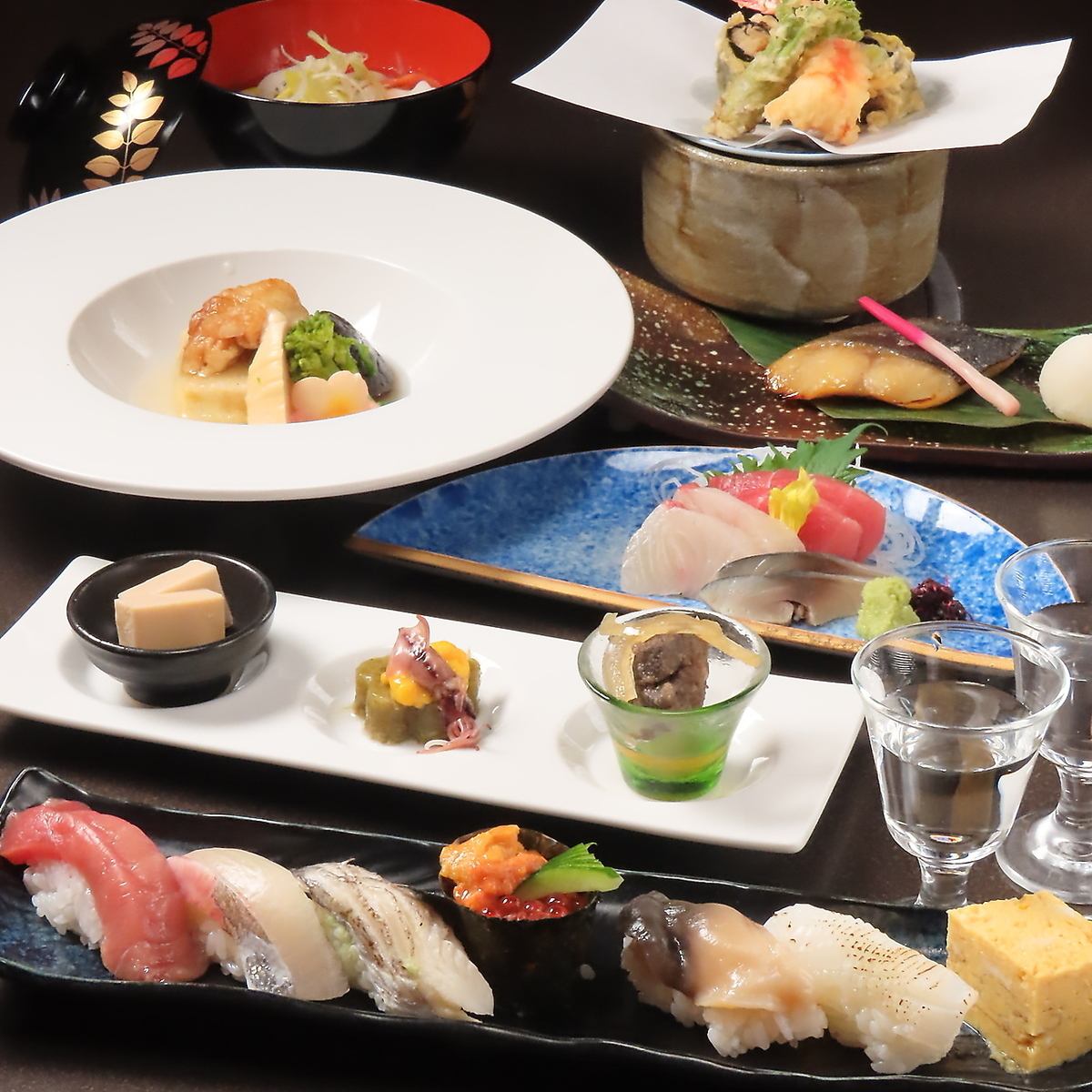 地元三陸産の食材をメインに使ったコース料理をご用意してます！