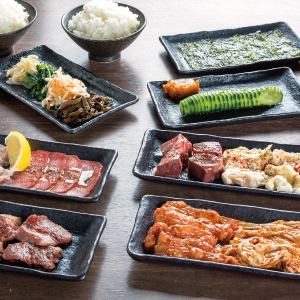 モランボンのスタンダード焼肉コース　6品4,400円！