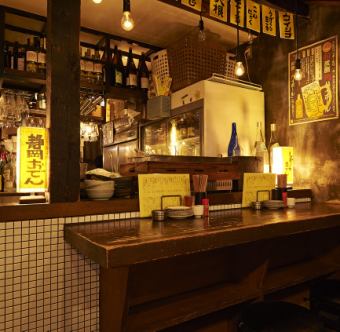 [Counter seats] About 10 seats are available.Recommended for drinking saku or using the second house.