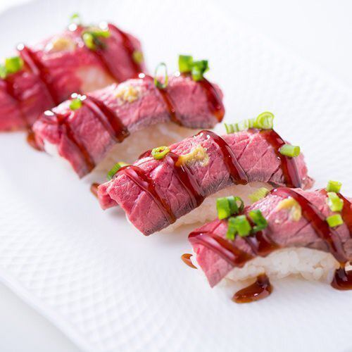 roast beef sushi