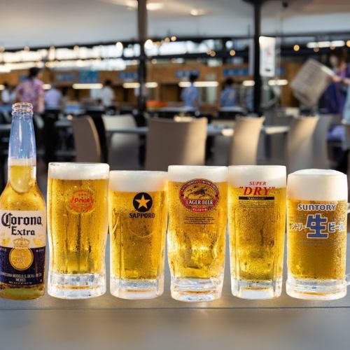 ビールの飲み比べも可能