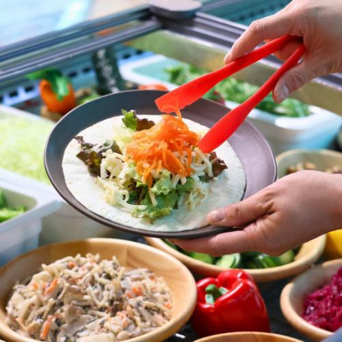 タコス＆サラダバー