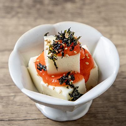 Mentaiko Cheese Tofu