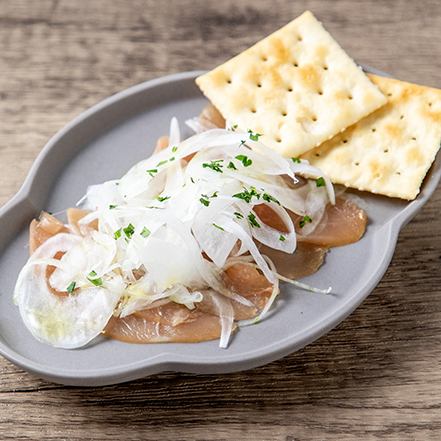Chicken prosciutto carpaccio