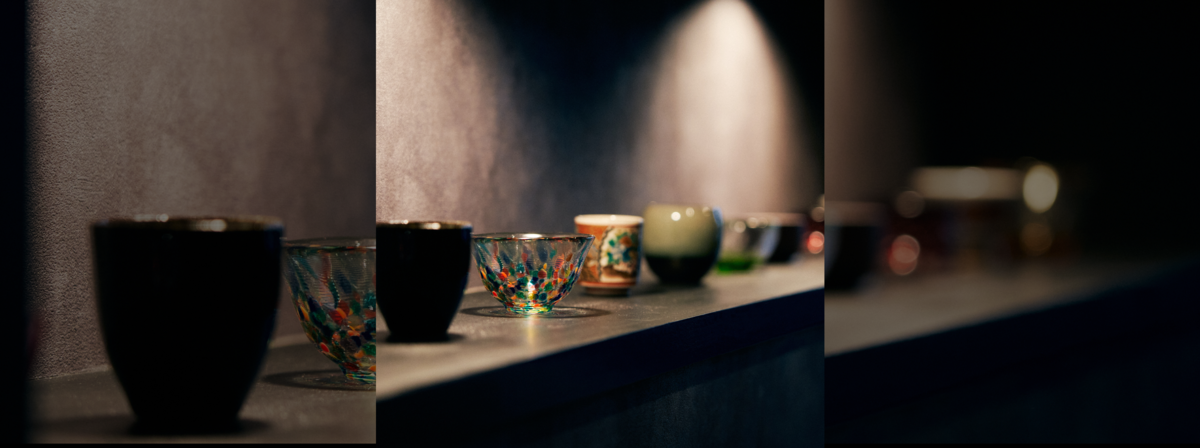 We offer a wide variety of local sake.
