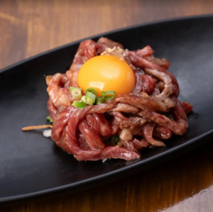 烤黑毛和牛Yukhoe
