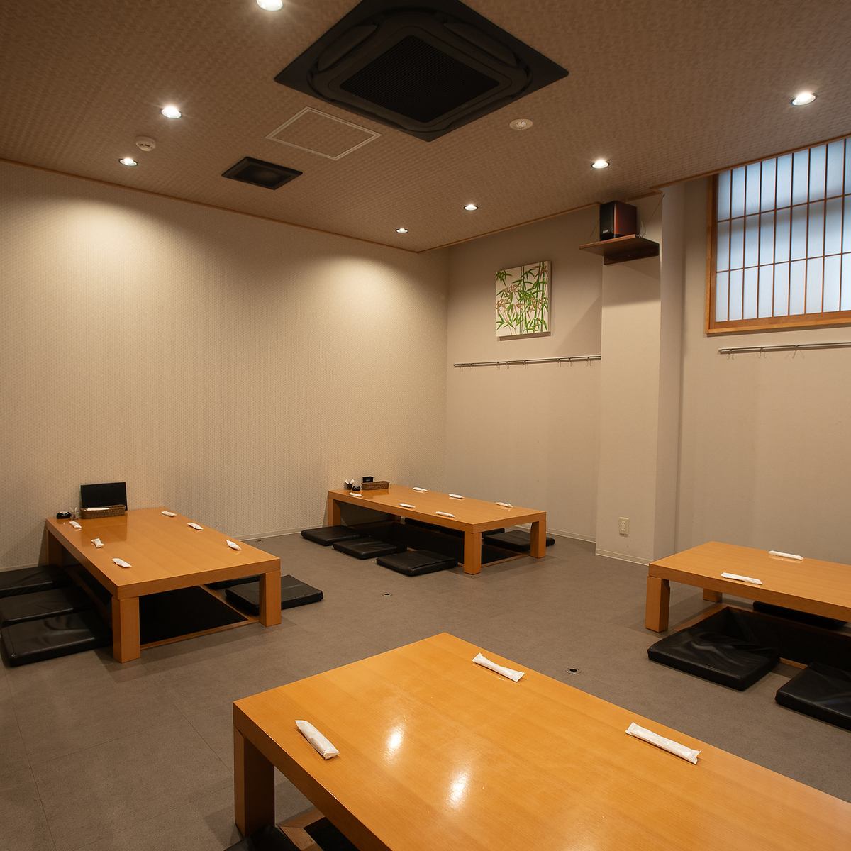 We have horigotatsu seats available for 20 or more people◎