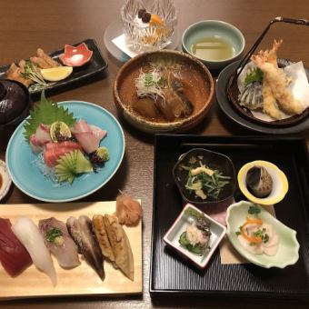 A la carte 6,000 yen (tax included) course [from 2 people]