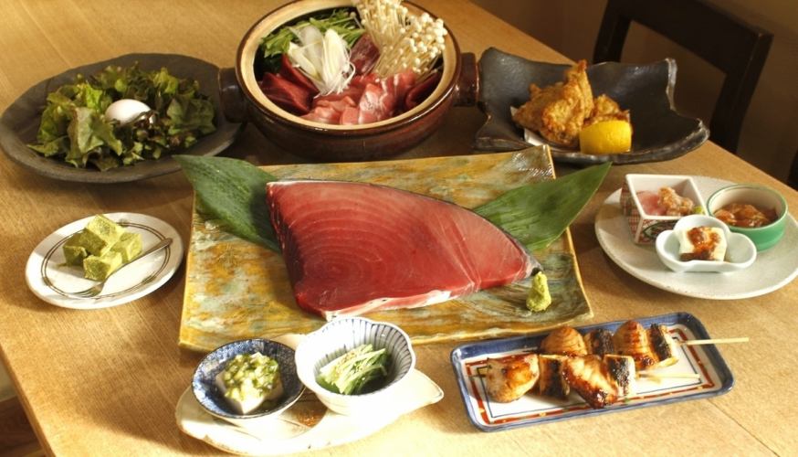 [Iki~iki~] Tuna all-you-can-drink plan for 120 minutes 6,500 yen