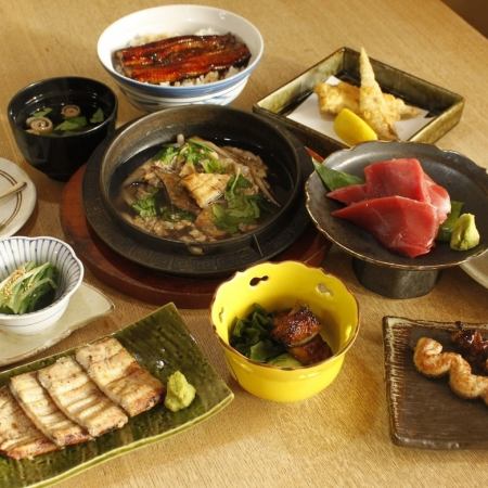 [Hana] Unagi plan with 120 minutes of all-you-can-drink 7,500 yen