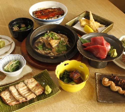 A banquet plan filled with eel!