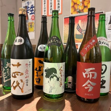 厳選日本酒付半助堪能プラン120分飲み放題付　7600円