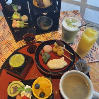 【土日祝限定】ソフトドリンク飲み放題付き　アフタヌーンティー　期間限定価格　1人5000円