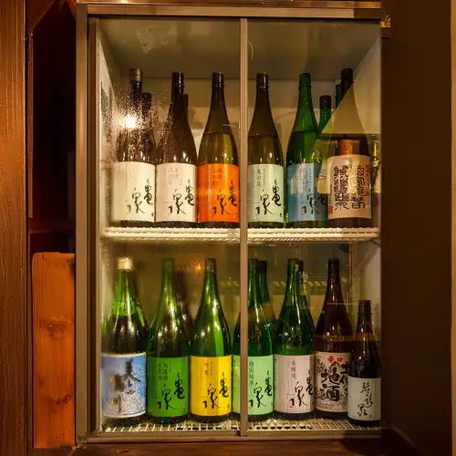 高知が誇る亀泉酒造の日本酒を全種類取り揃えております