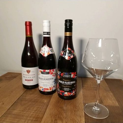 ★The release date of Beaujolais Nouveau has come again this year★ November 21st is the release date. We will be waiting for you with Beaujolais Nouveau ready.