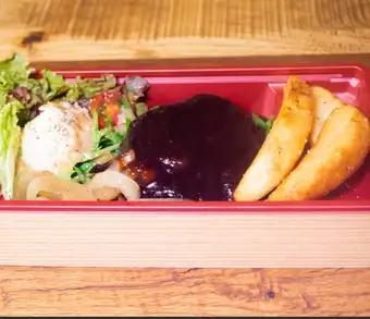 Extremely popular hamburger steak