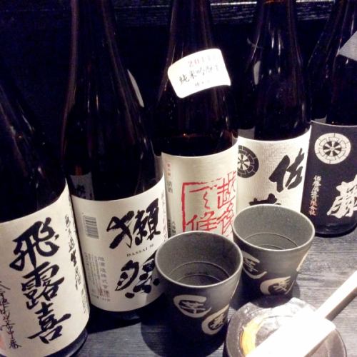 Various sake and shochu ♪ We have all you can drink ♪