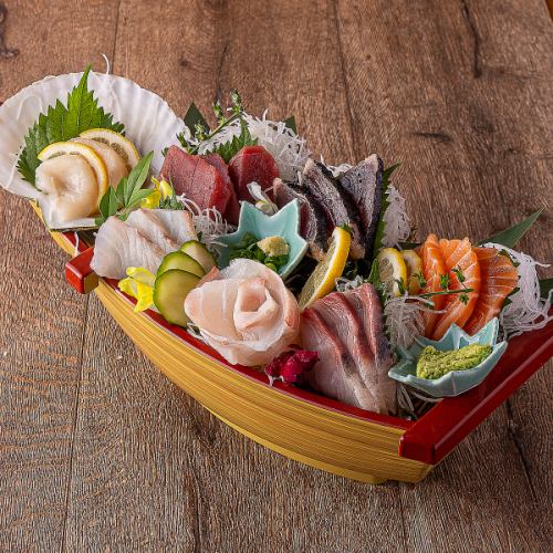 お刺身舟盛 並 （5点）