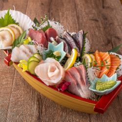 大型海王魚船拼盤