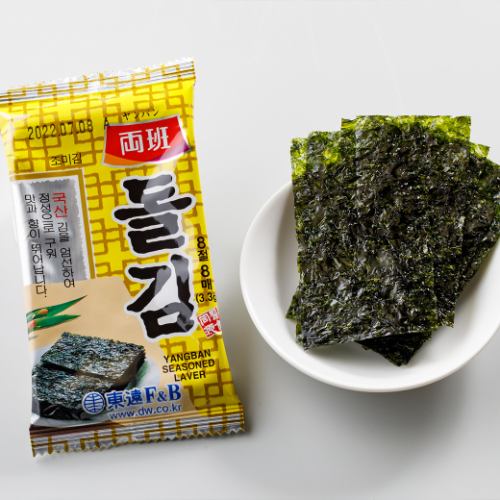 [Rice accompaniment] Korean seaweed