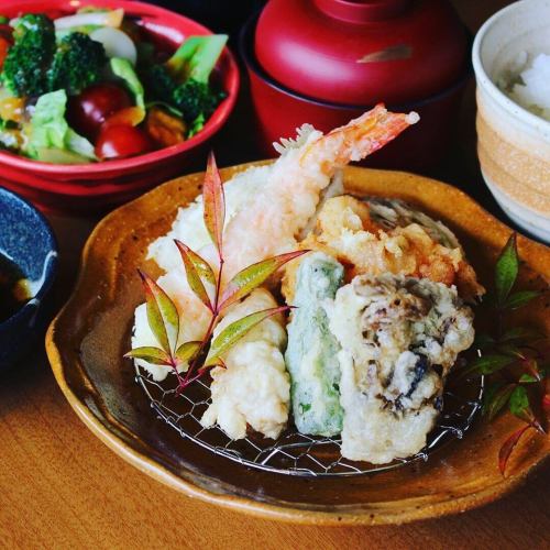 Daichan tempura set meal (lunch)