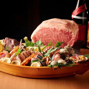 【贅沢◎3時間飲み放題】日本酒20種×焼酎8種も！『三大名物（刺身・茹でタン・いくら和牛軍艦』