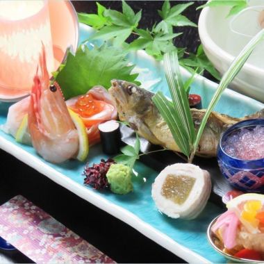 [Limited to 2 groups per day] [Dessert rank up] Anniversary/birthday specification Honmaru Kaiseki 9,900 yen (tax included)