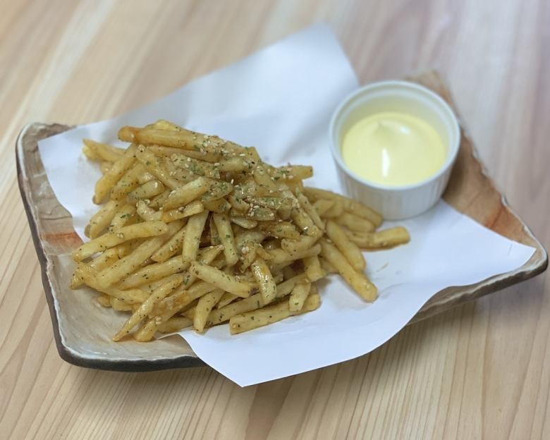 Teriyaki potato fries
