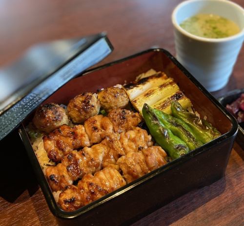 Charcoal grilled yakitori