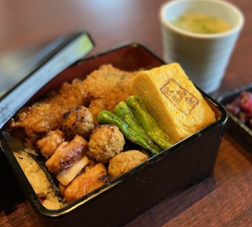 Yakitori restaurant's nori bento