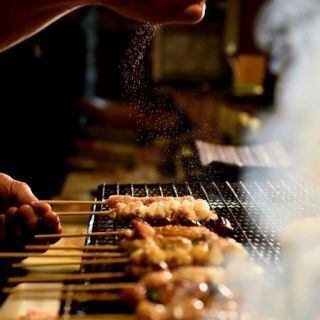 Our signature skewers are served individually, with all-you-can-drink included.